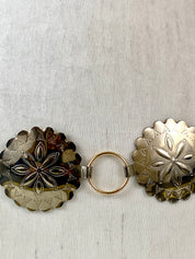 Silver gold waist belt