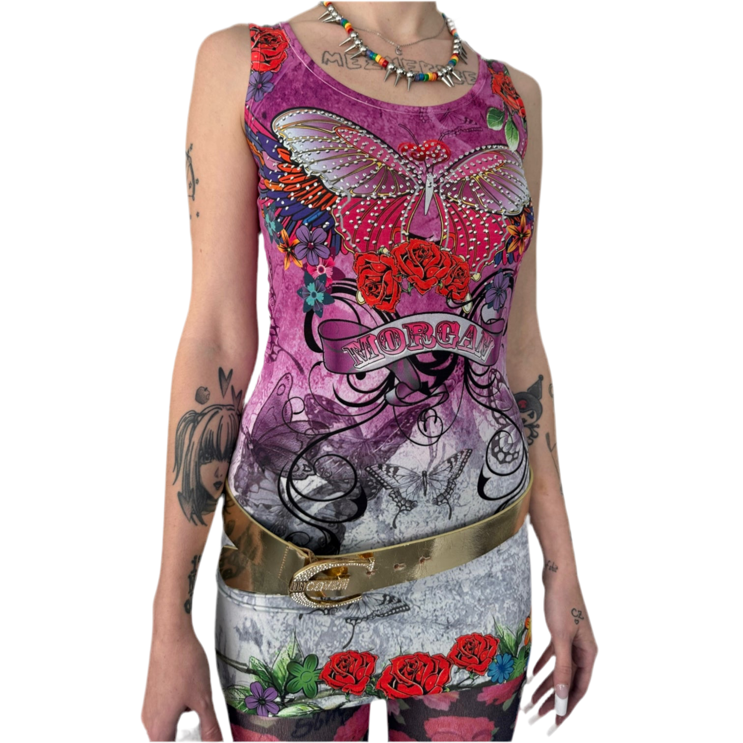 Morgan De Toi Tattoo Minidress (XS/S)