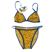 90s Deadstock Floral Bikini (XS/S)