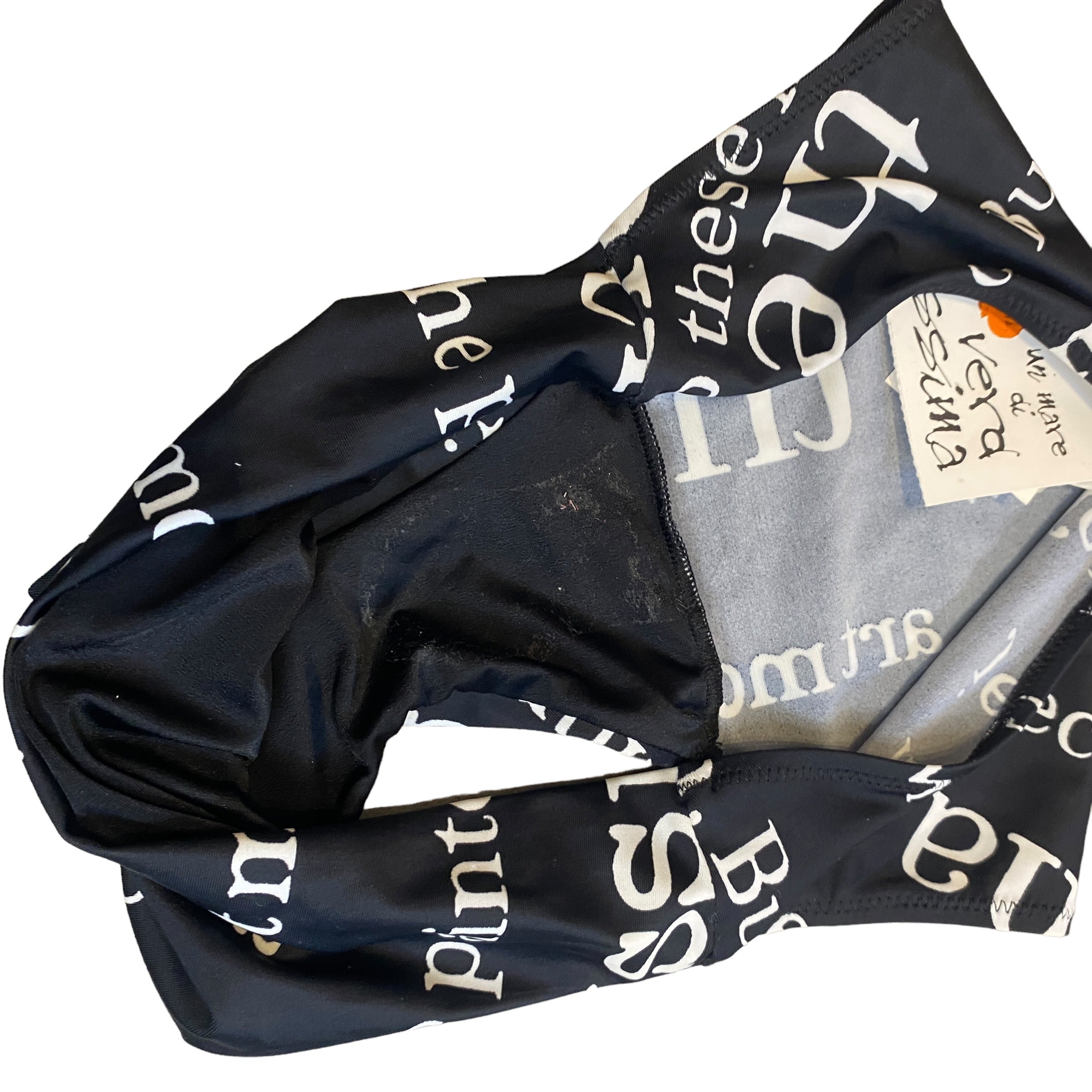 Deadstock Vintage Italian Monogram Bikini Set (S)