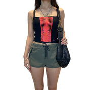 Y2K Nike Corset Cami Top (S)