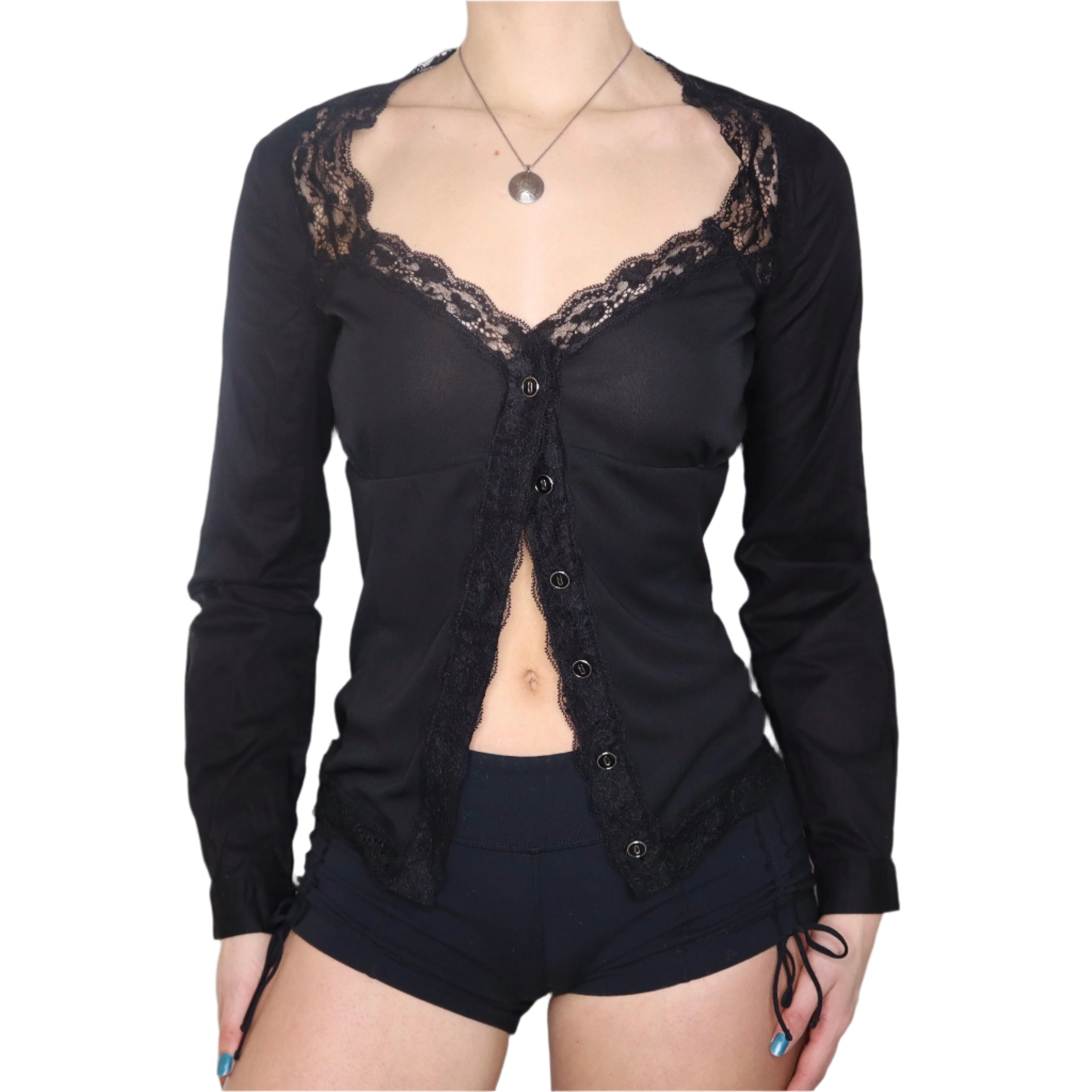 DOLCE & GABBANA Black Blouse (M)