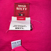 Miss Sixty Fishnet Detail Graphic Tee (M)