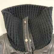 Fitted New York Leather Jacket (L)