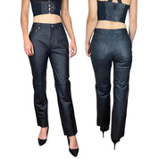 90s Genuine Leather Pants (S)