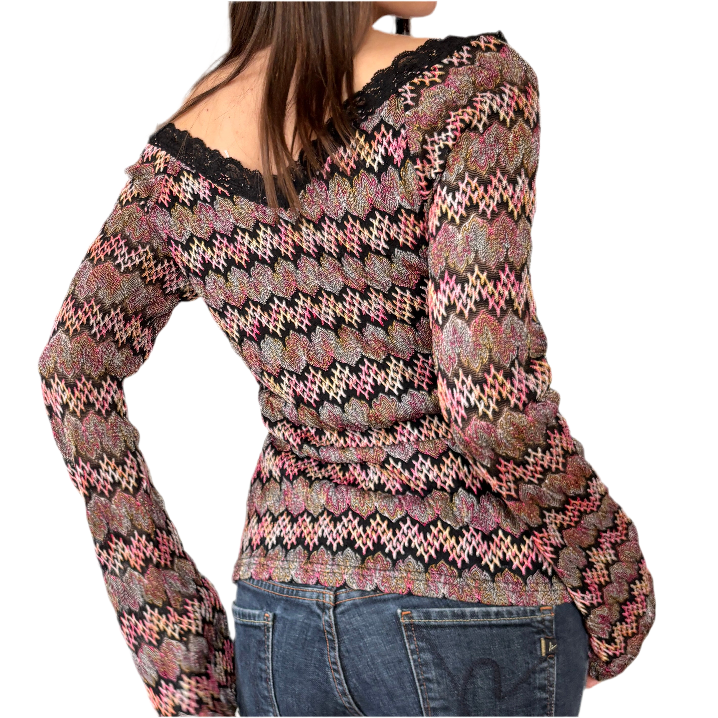 Y2K Mesh Top (M/L)