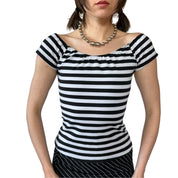 90s Striped Tee (XS)