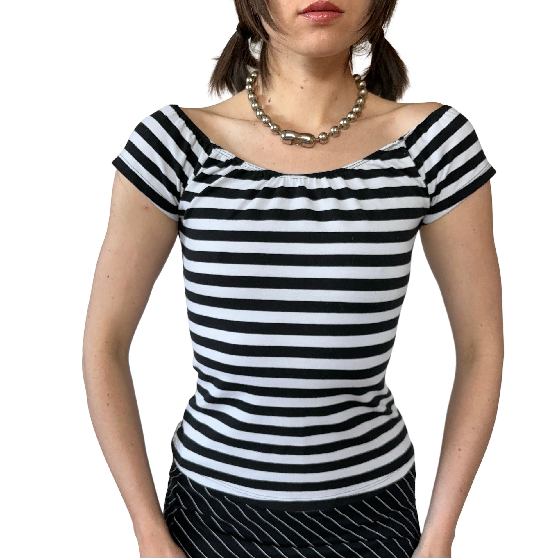 90s Striped Tee (XS)