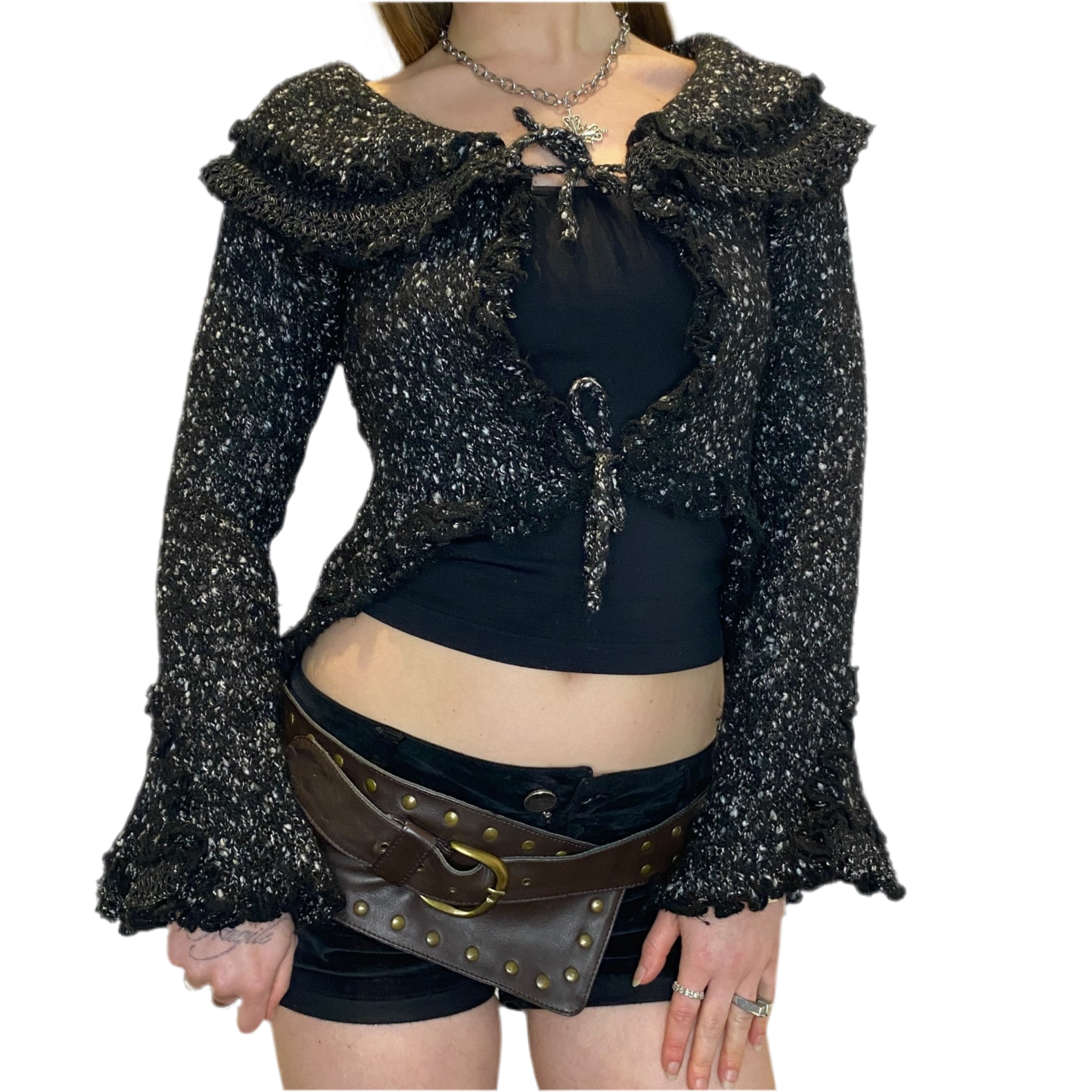 Zone Bleue Bolero Knit (S)