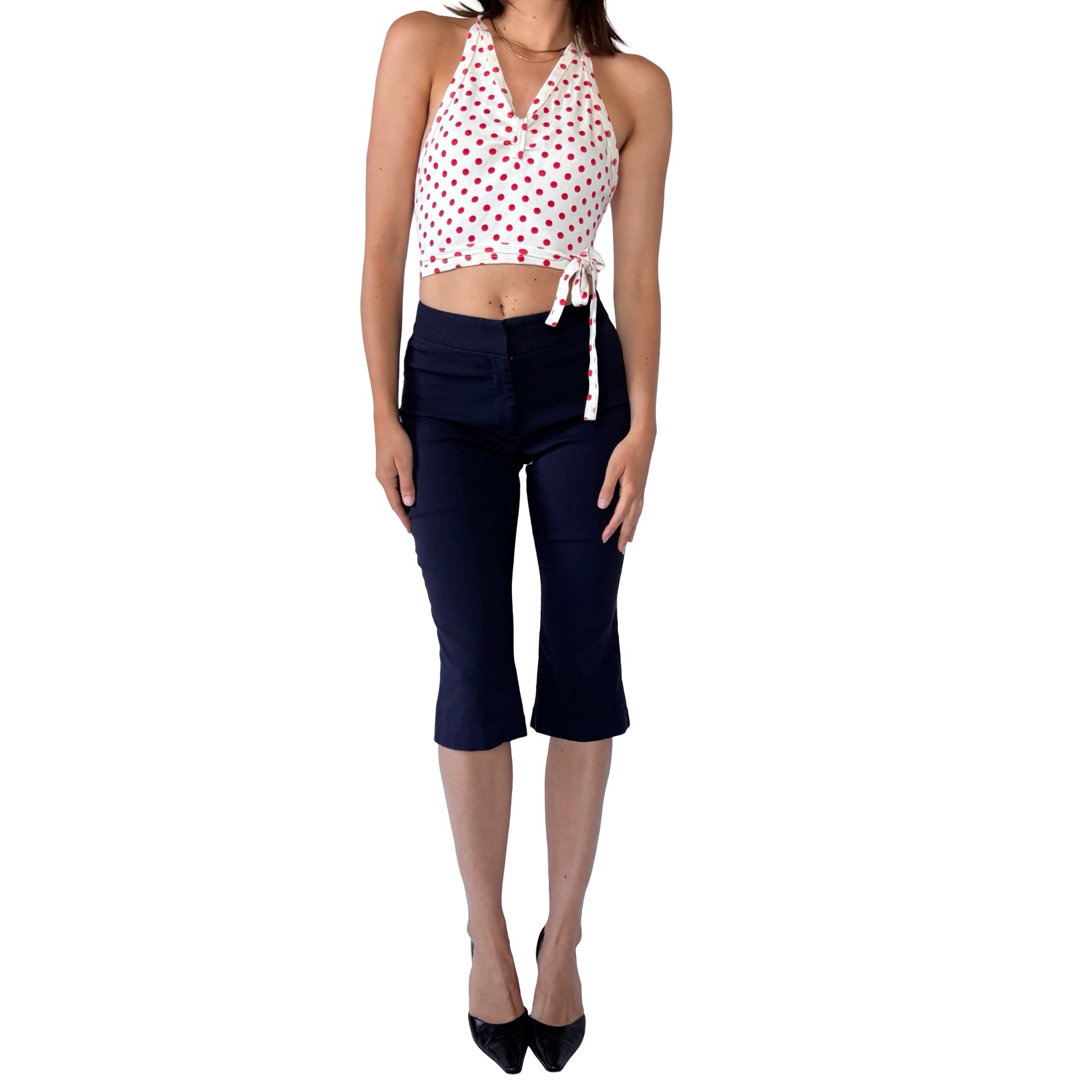 2000s Embellished Low Rise Flares (XS) main image 0