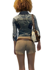 Miss Sixty Y2K Cropped Denim Jacket (XS)