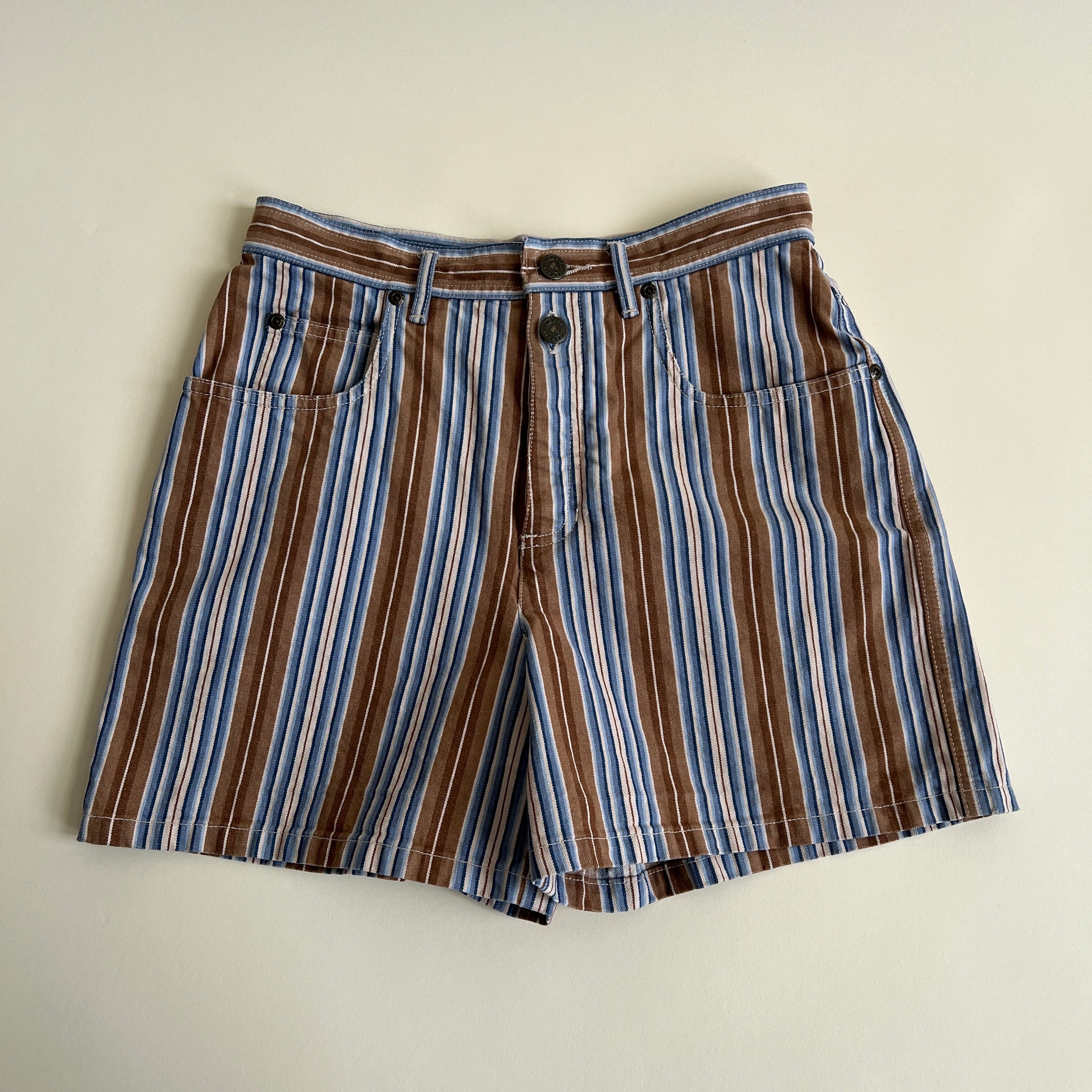 00s brown stripe short (M)