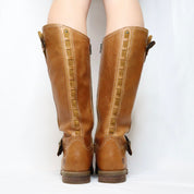 TIMBERLAND Brown Leather Riding Boots (9.5 US)