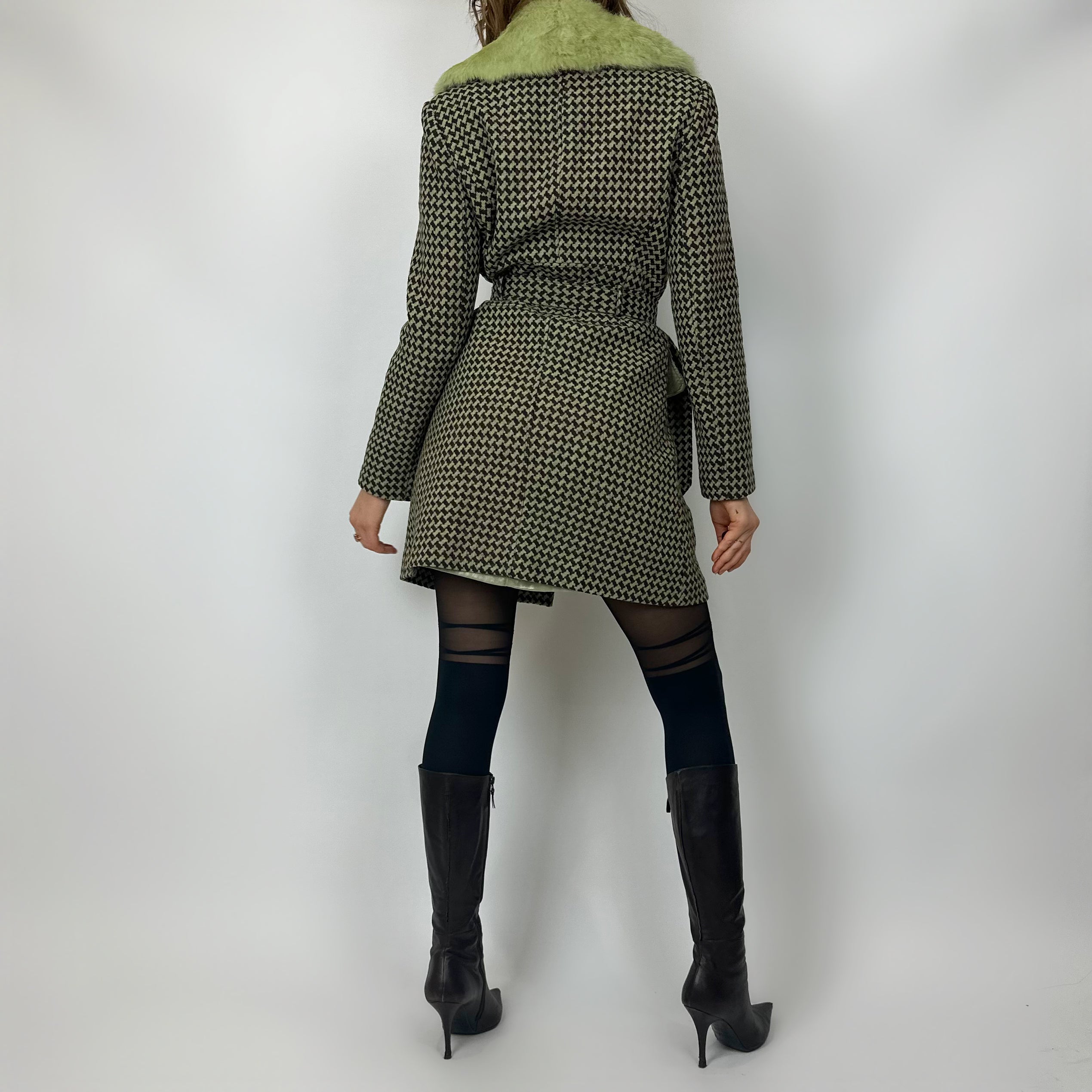 00’s Bebe 70’s-style Coat (XS/S)