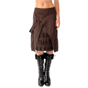 2000s Cargo Midi Skirt (XL)