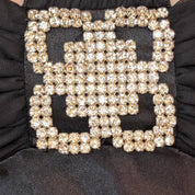 Y2K Deadstock Noir Formal Gown (S)