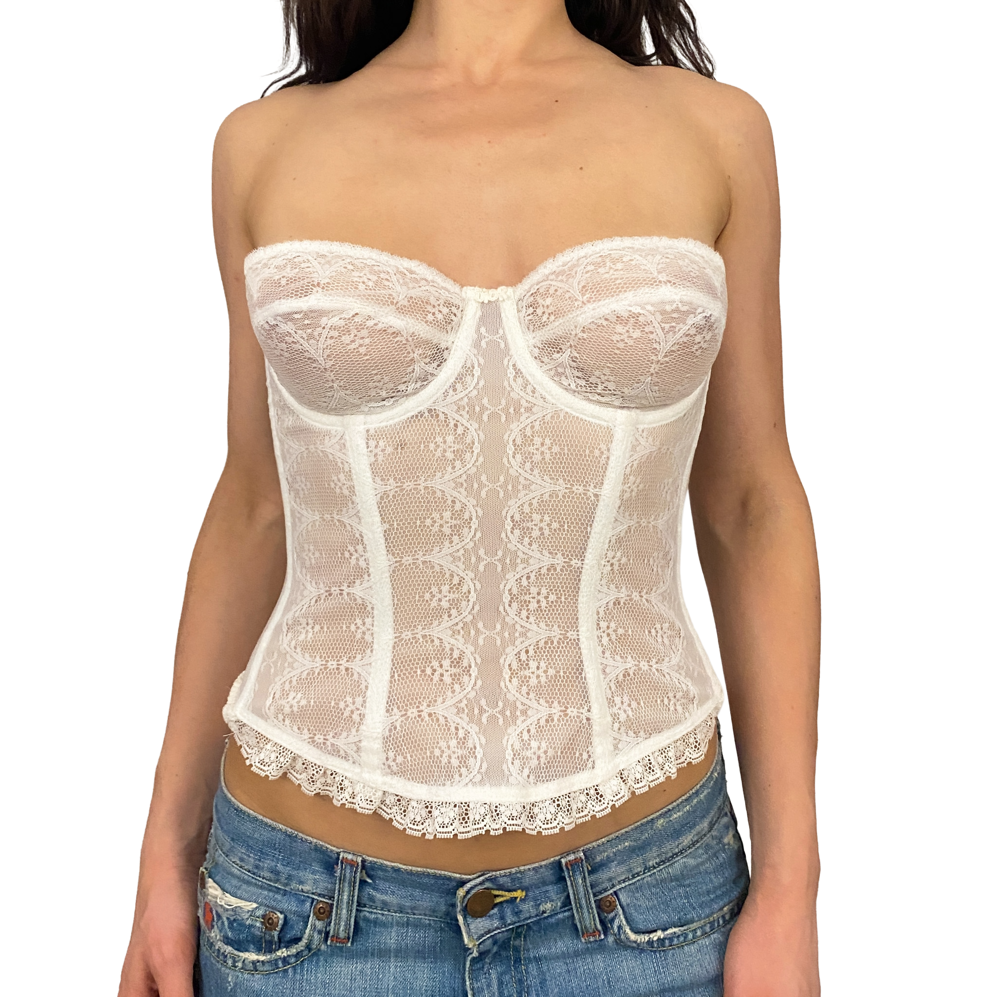Vintage Christian Dior White Corset (36C) – Holy Thrift