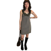 Vintage Coquette Babydoll Dress (S/M)