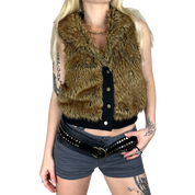 Faux Fur Vest (S)