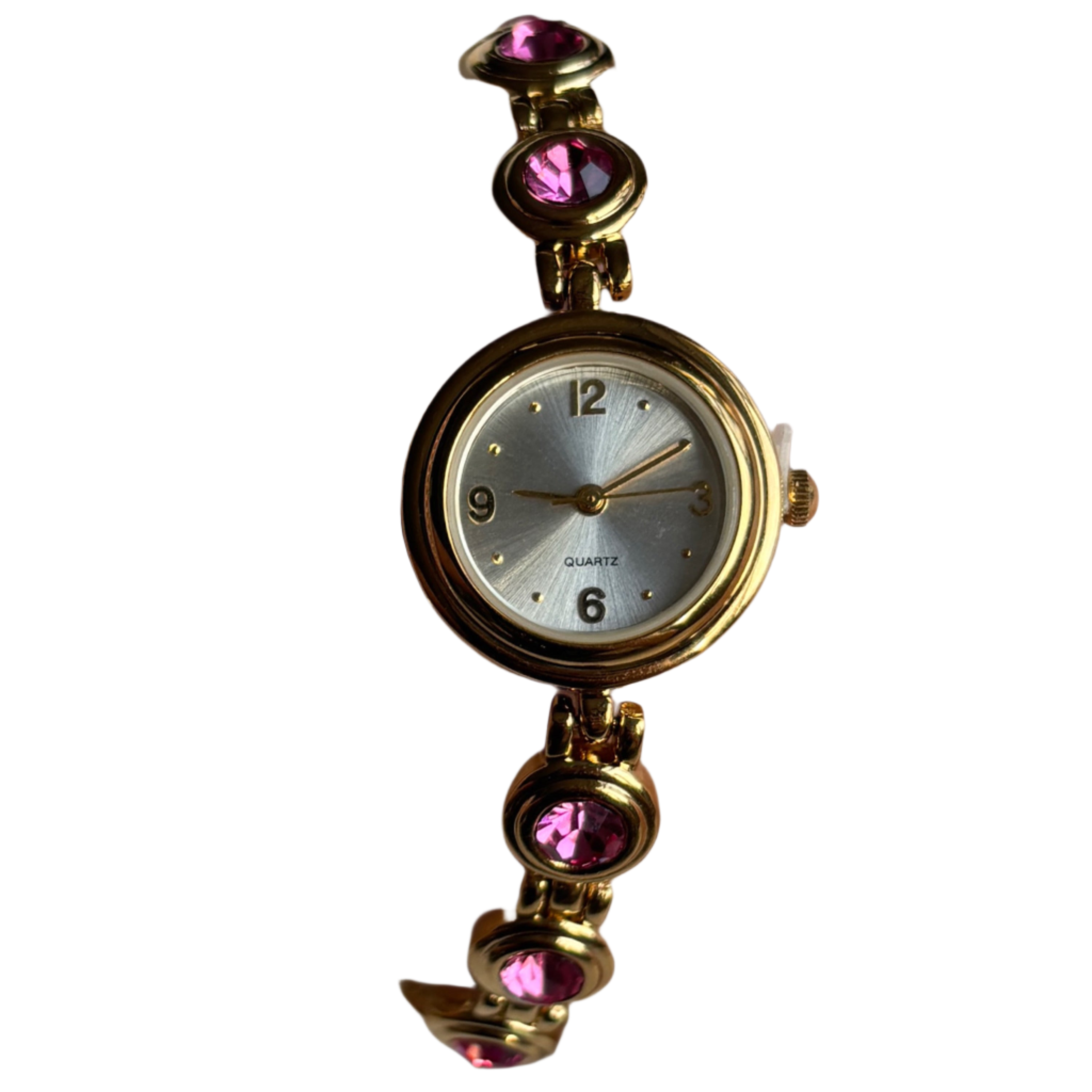 Pretty in Pink Gem Watch