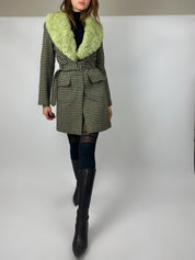 00’s Bebe 70’s-style Coat (XS/S)