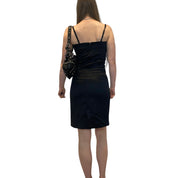 Vintage Lace Italian Bodycon Dress (M)