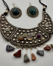 Vintage Gemstone
Collar Necklace set