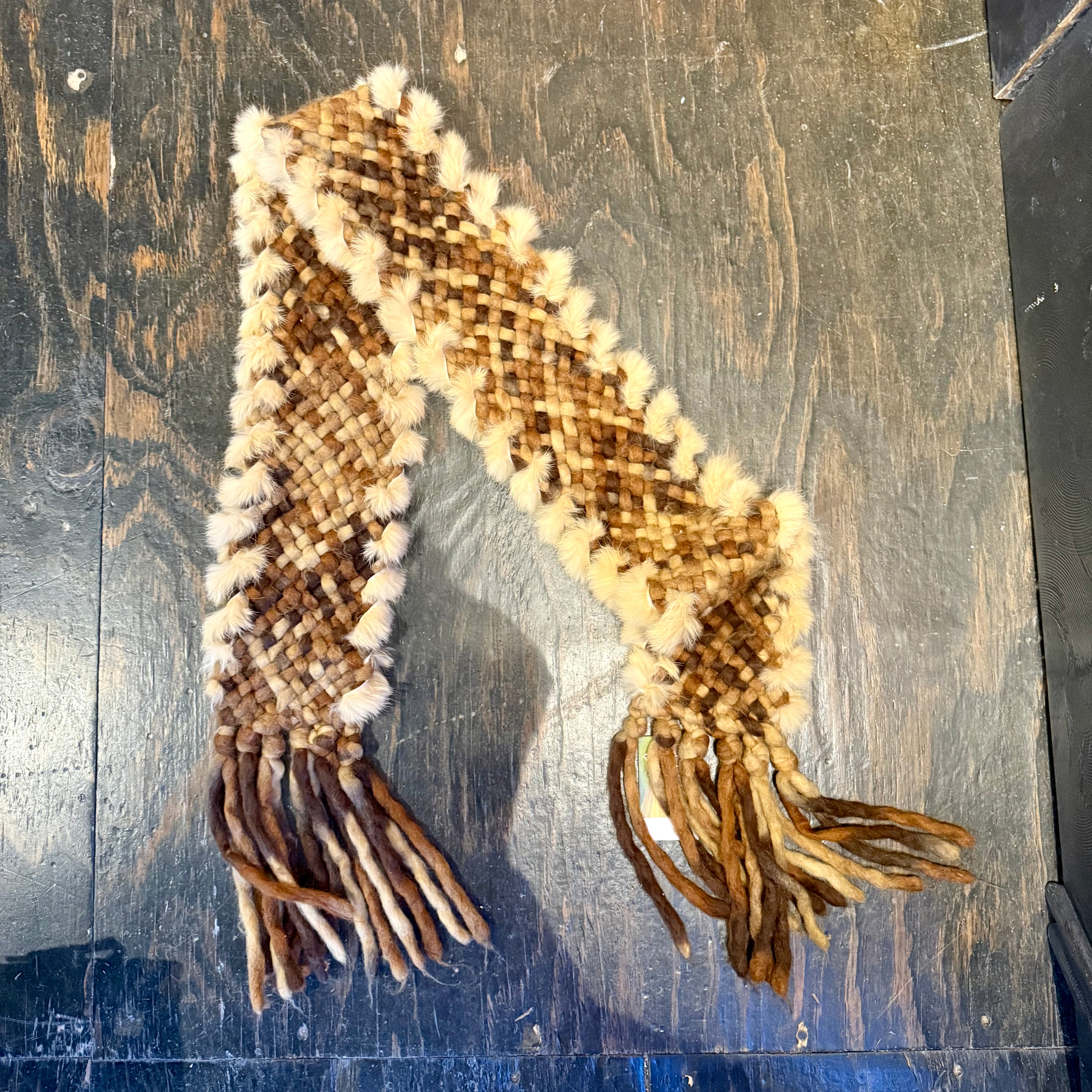 Vintage saopaulo wool scarf