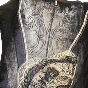 Vintage Save the Queen Gothic Mesh Top (L/XL)