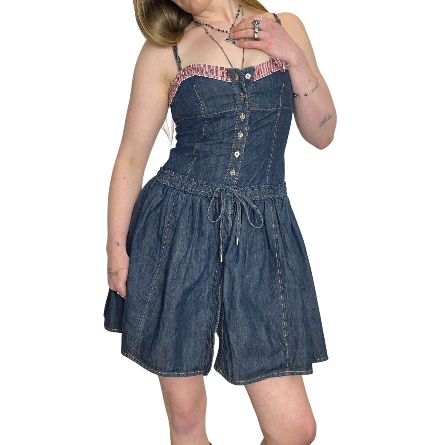 Vintage Dolce Gabbana Milkmaid Dress (S/M) – Holy Thrift