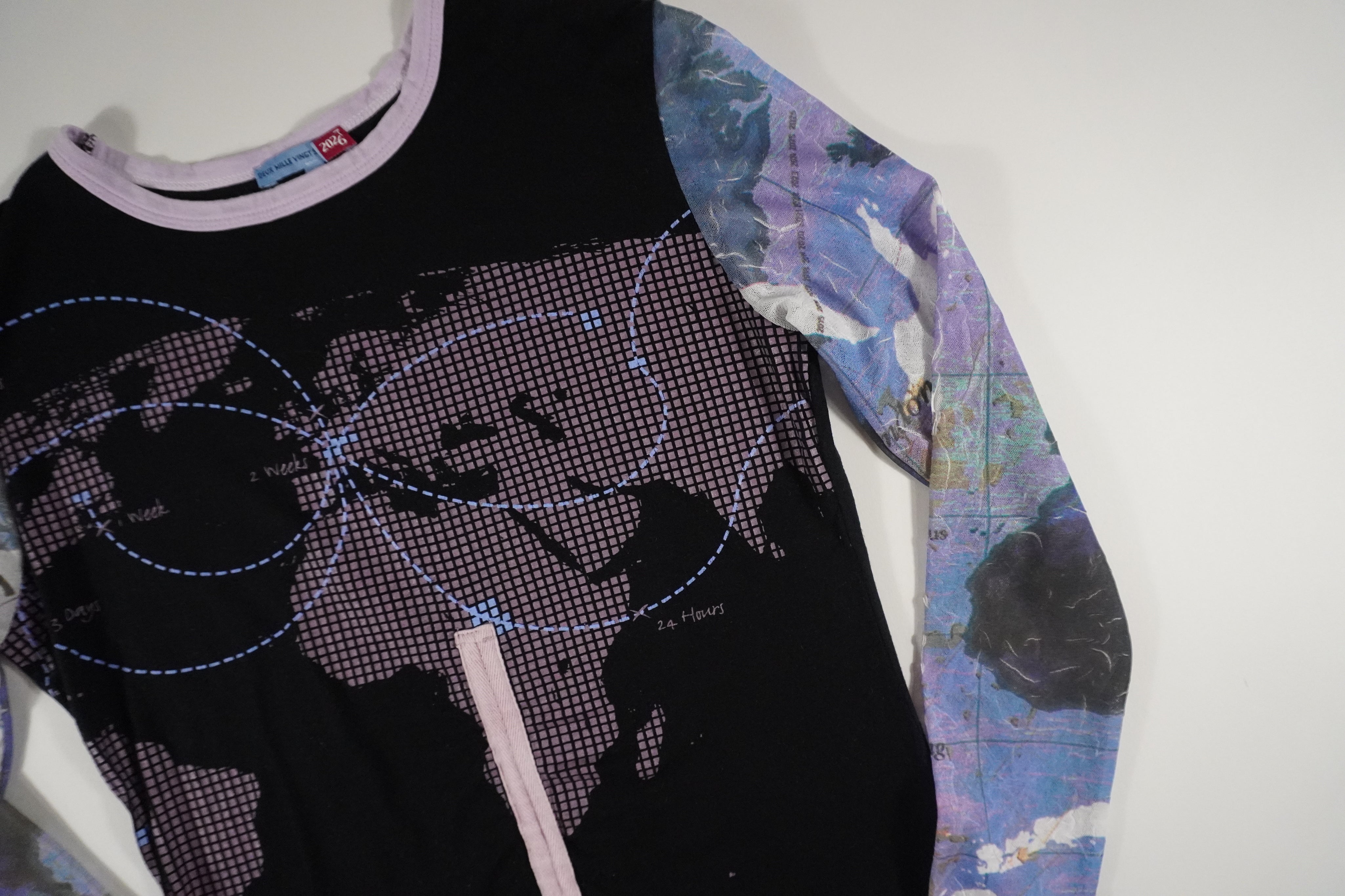 2026 Mesh Sleeves Top (M)