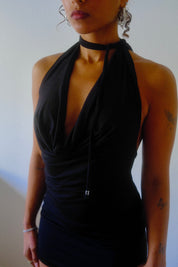 Black Mini Dress (XS-XL)