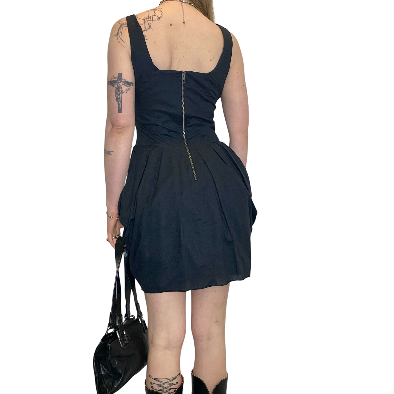 Vintage All Saints Black Dress (S/M)