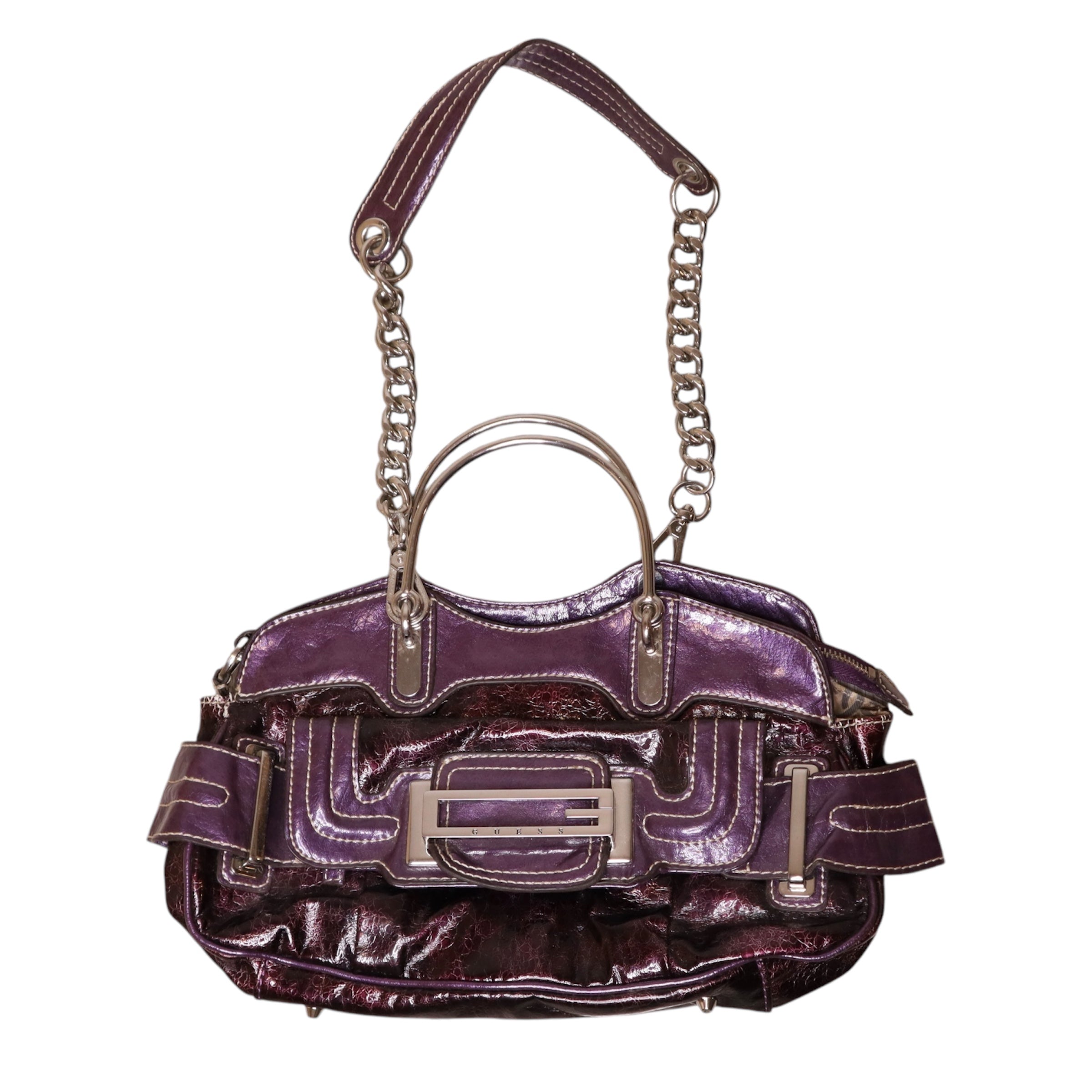 Y2K GUESS Purple Purse – Holy Thrift