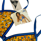 90s Deadstock Floral Bikini (XS/S)