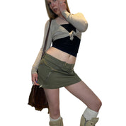 Moschino 90's Cropped Cardigan (S)