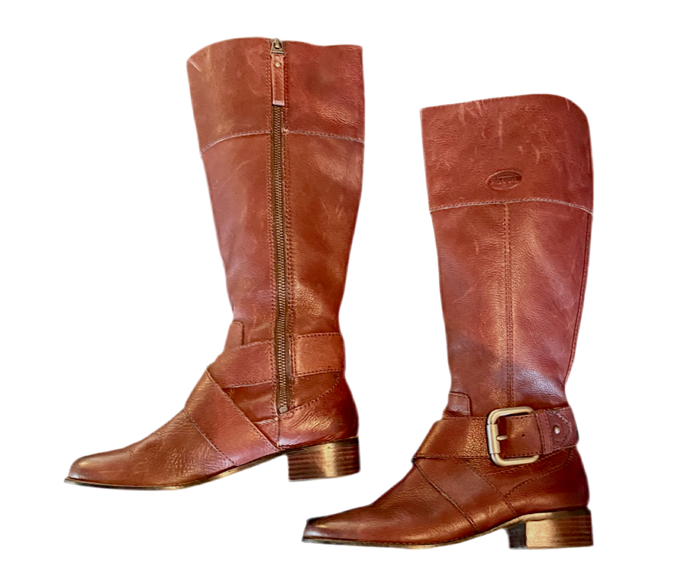 Fossil Leather Boots (6.5)