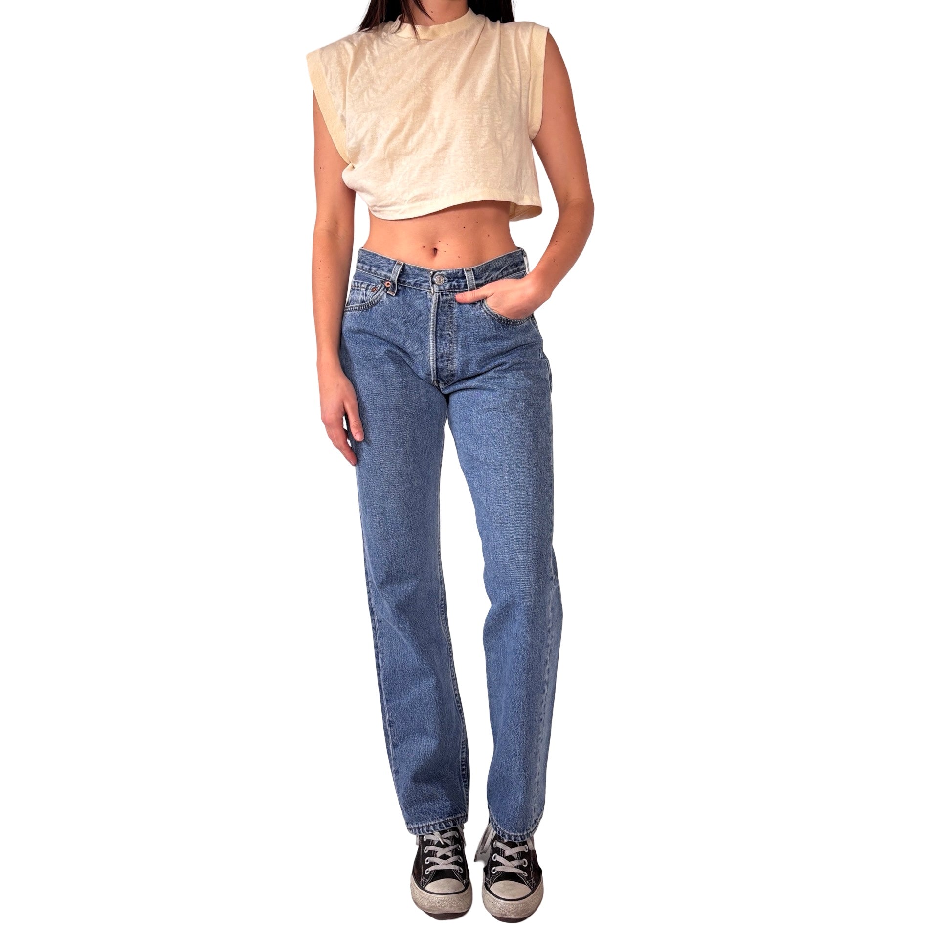90s Levi’s 501 “For Women” Jeans (S)