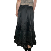 Vintage Gothic Milkmaid Maxi Skirt (M)