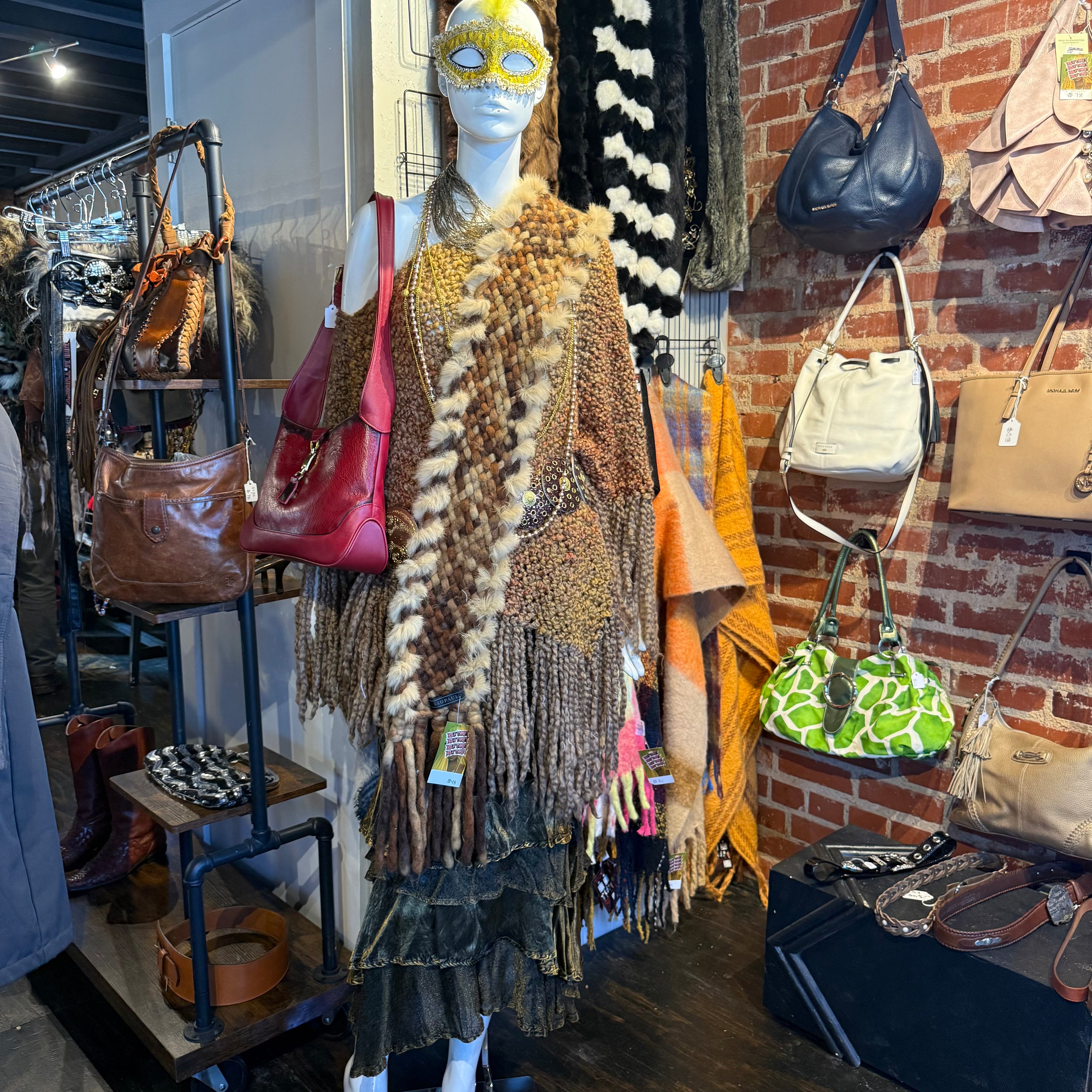 Vintage saopaulo wool scarf