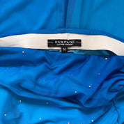 Y2K Ombré Aqua Gown (M)