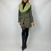 00’s Bebe 70’s-style Coat (XS/S)