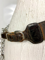 Vintage leather belt