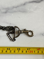 Red & blue chain belt