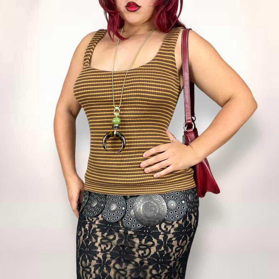 70s Vintage Striped Cami (S-L)
