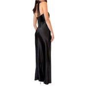 Y2K Deadstock Noir Formal Gown (S)