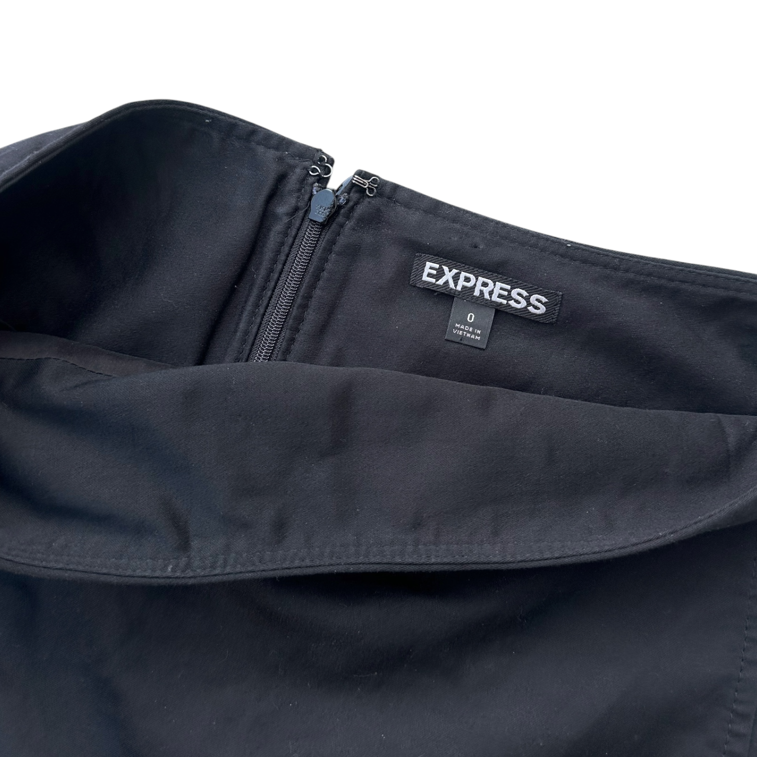 Early 2000s Noir Mini Skirt (XS)