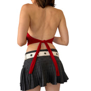 Y2K Cherry Halter (XS/S)