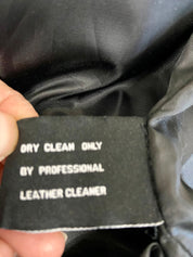 Fitted New York Leather Jacket (L)