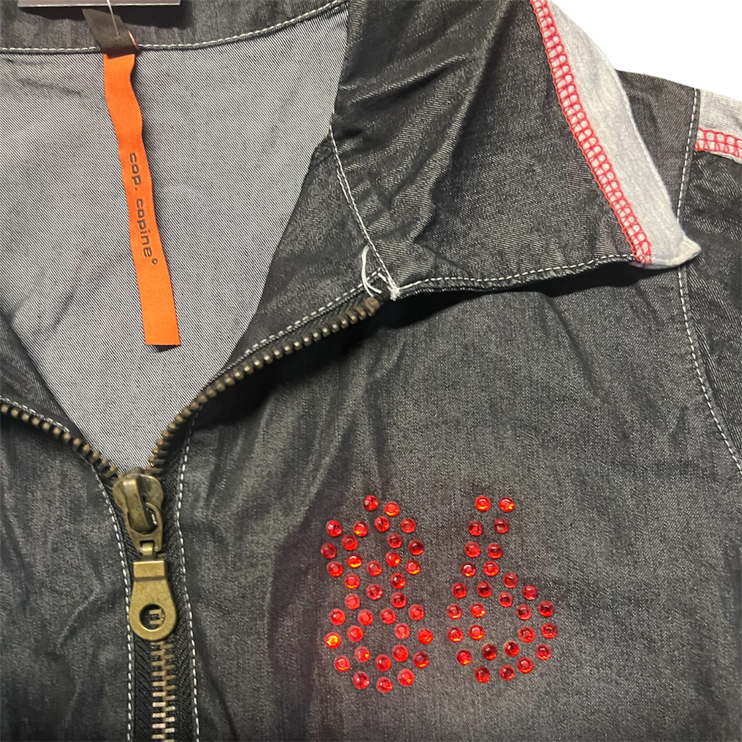 Cop Copine Denim Jersey Jumpsuit (S)